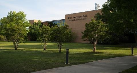 UNT Discovery Park campus and Biomedical Engineering environment